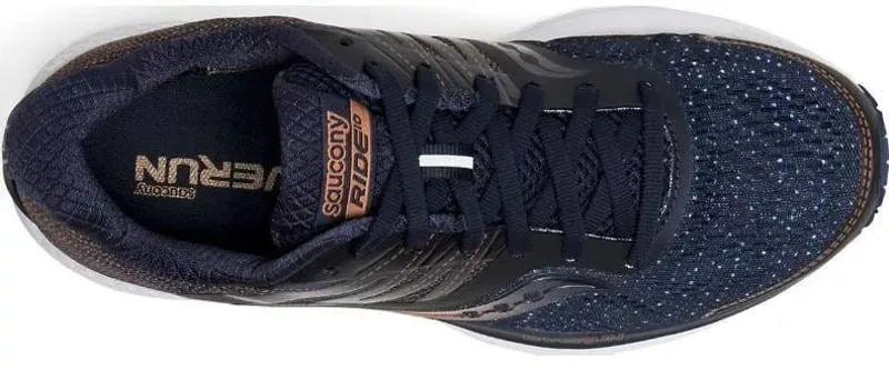 Saucony Women's Ride 10 Navy/Copper UK 7-3